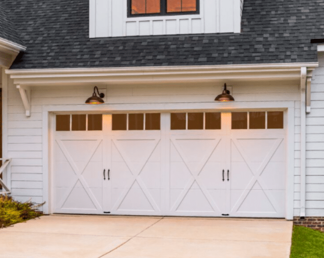 Stylish Garage Door Overlay Design